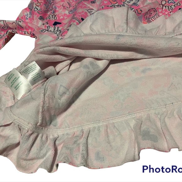 NWT Lilly Pulitzer Girls Popover Lilac You A Lot Size Large (8-10) - Picture 10 of 10